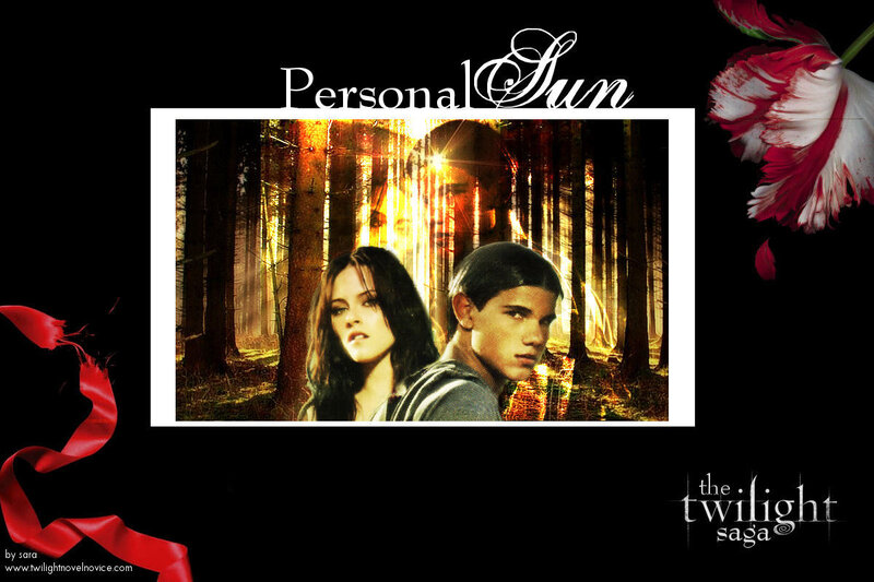 Two People in Forest — Black, Dramatic