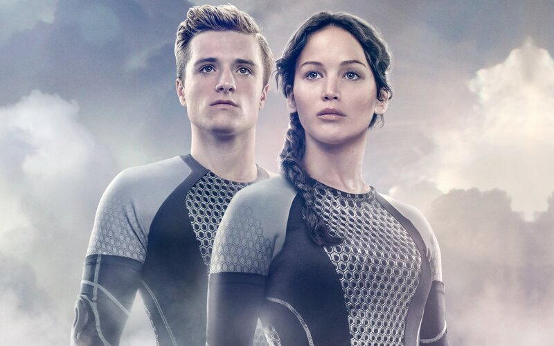 Two People in Futuristic Suits — Gray