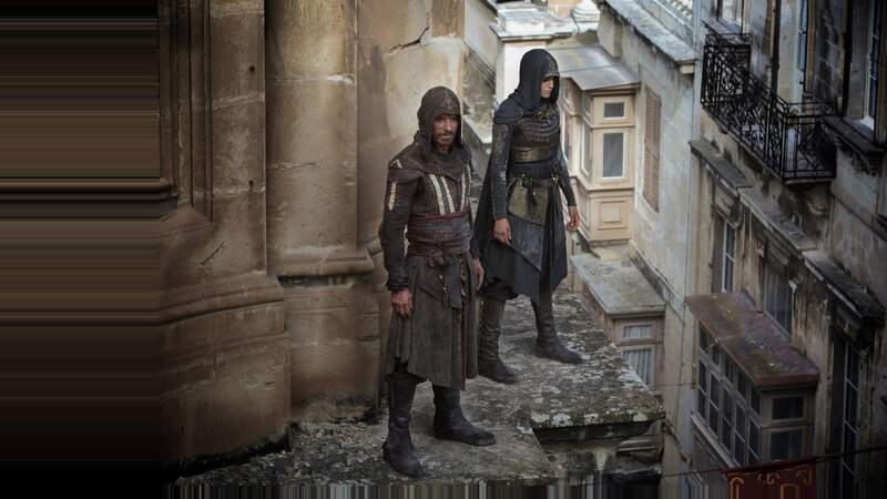 Two People in Hooded Robes