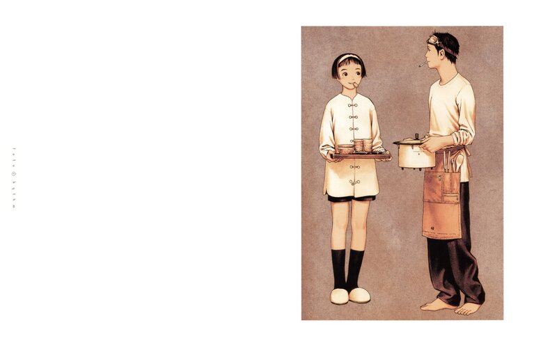 Two People in Kitchen