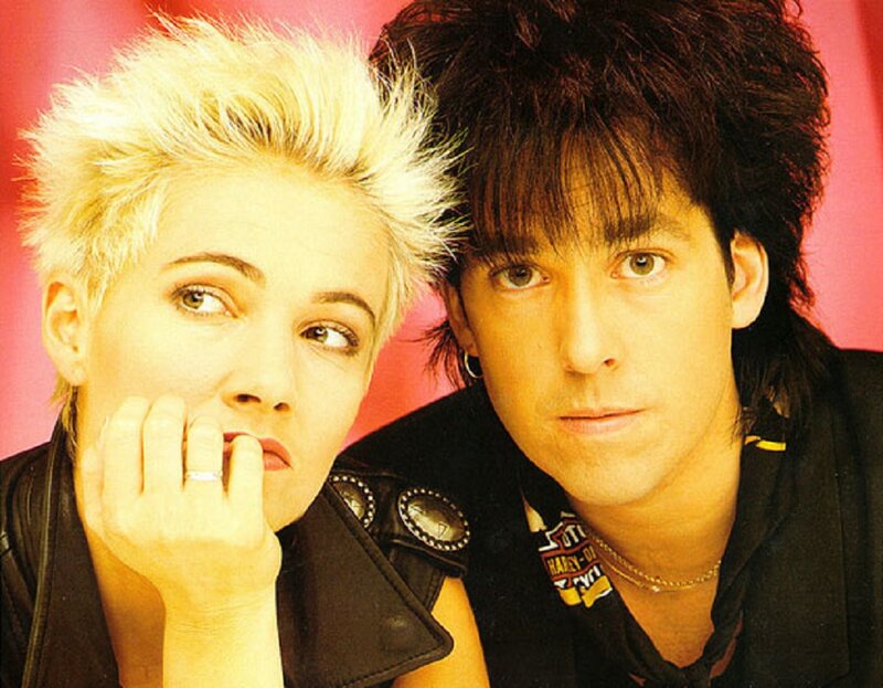 Two People in Leather Jackets — Black, Confident