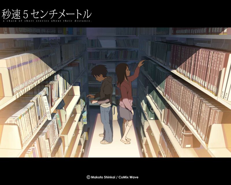 Two People in Library