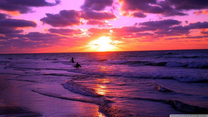 Two People in Ocean