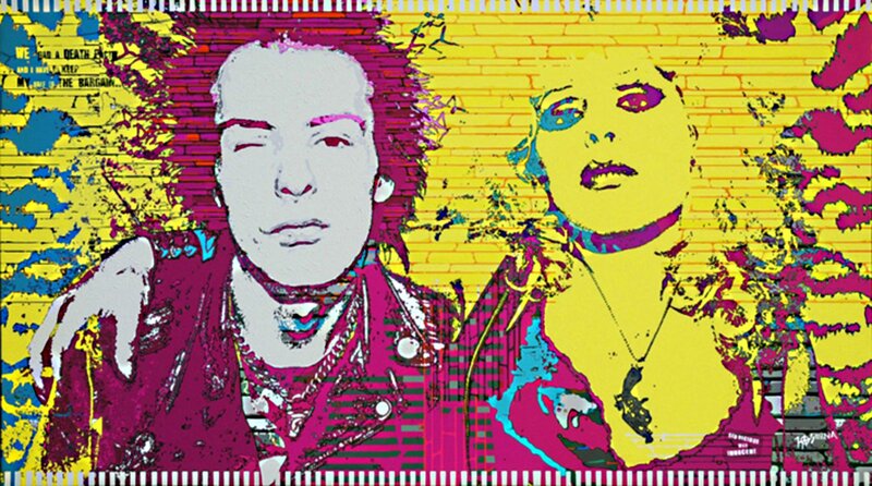 Two People in Pop Art