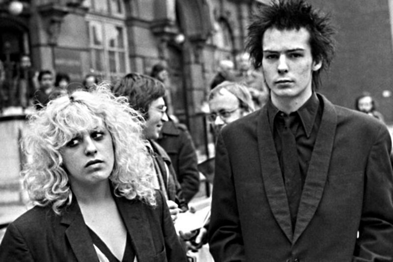 Two People in Punk Fashion