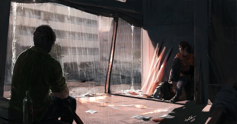 Two People in Shelter