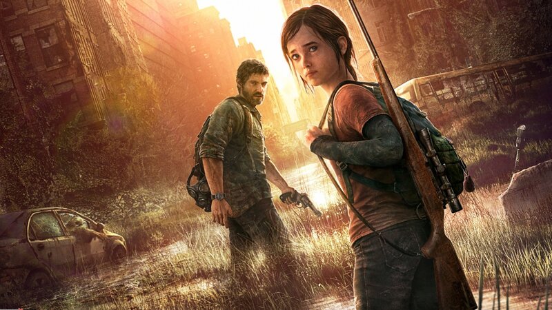 Two People in Wasteland