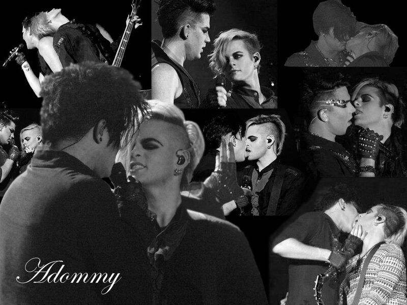 Two People Kissing — Black, Dramatic