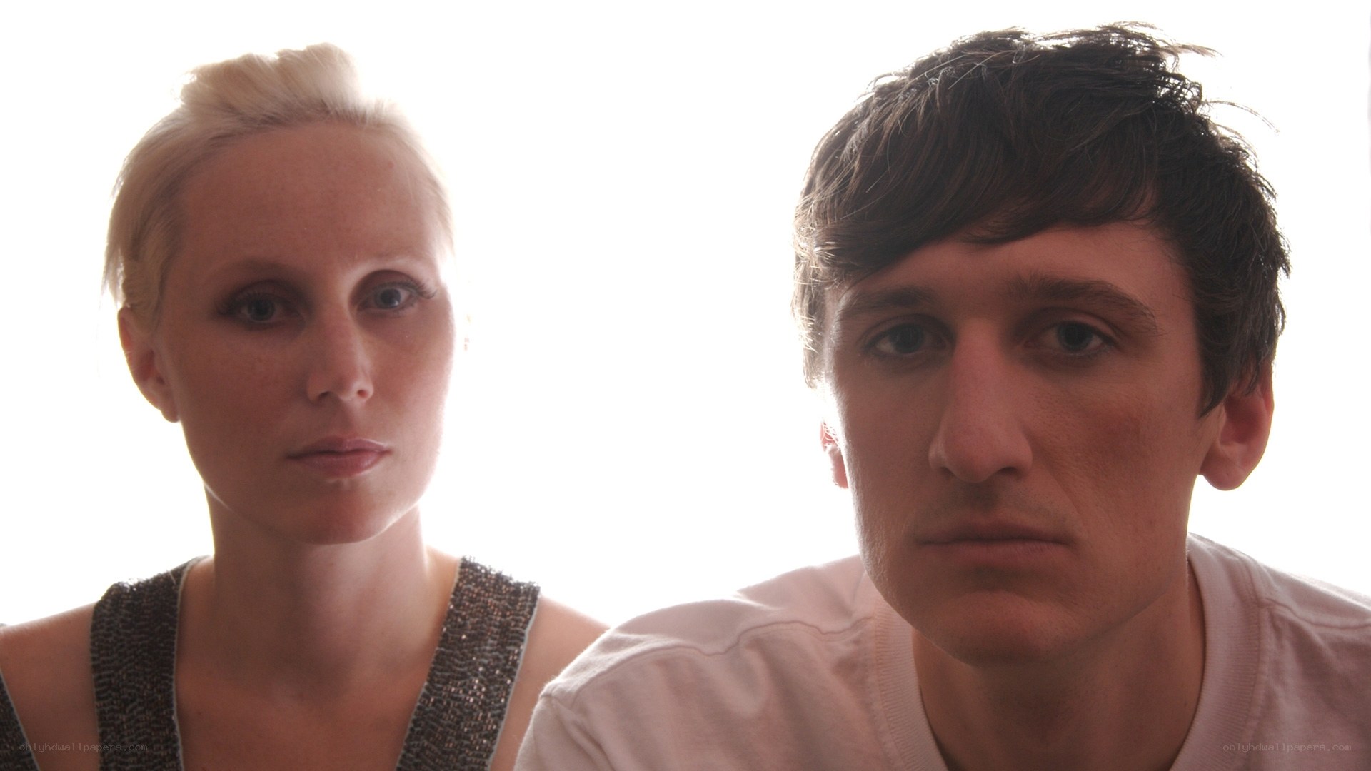 two people looking at camera