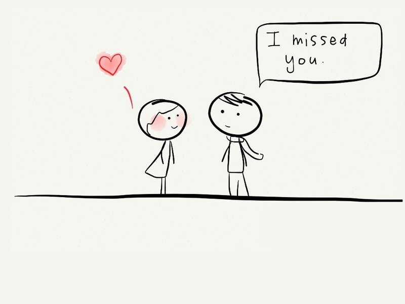 Two People Meeting