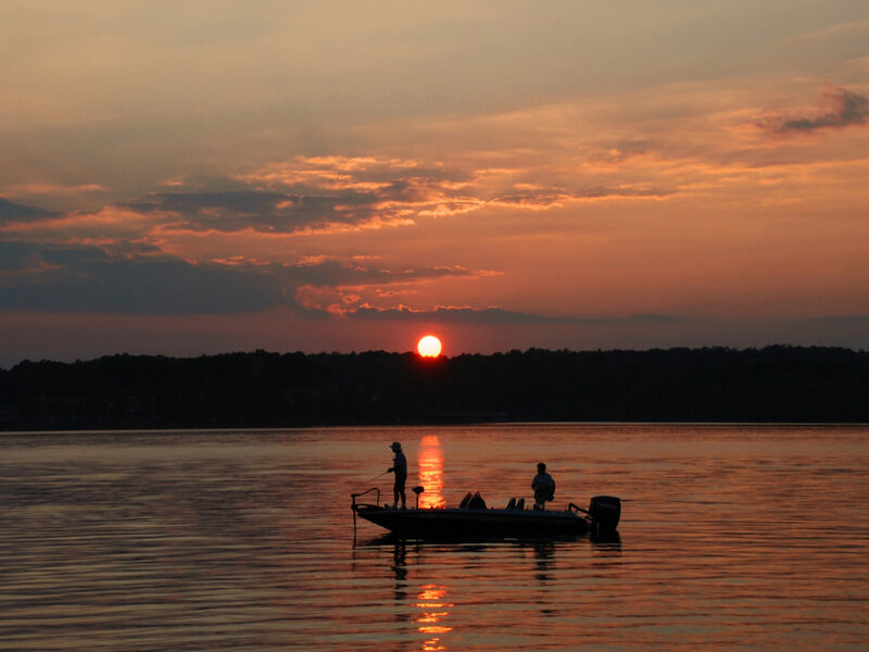 Two People on a Boat