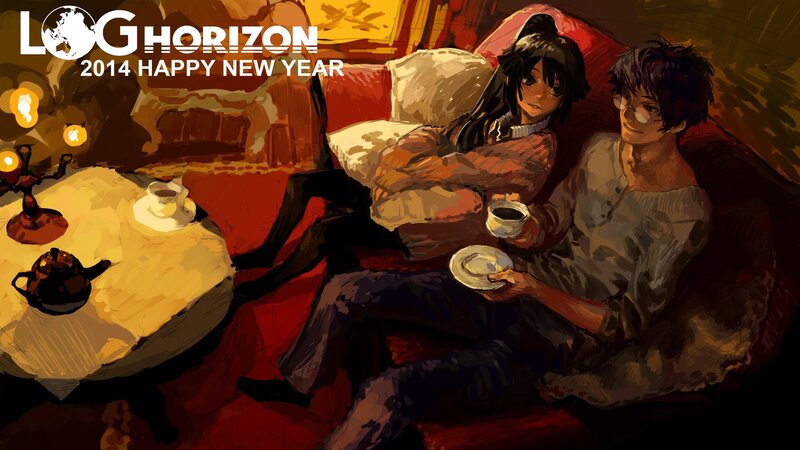 Two People on a Couch — Red, Cozy