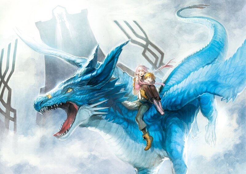 Two People on a Dragon