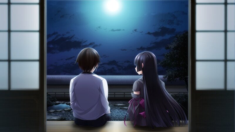 Two People on a Porch