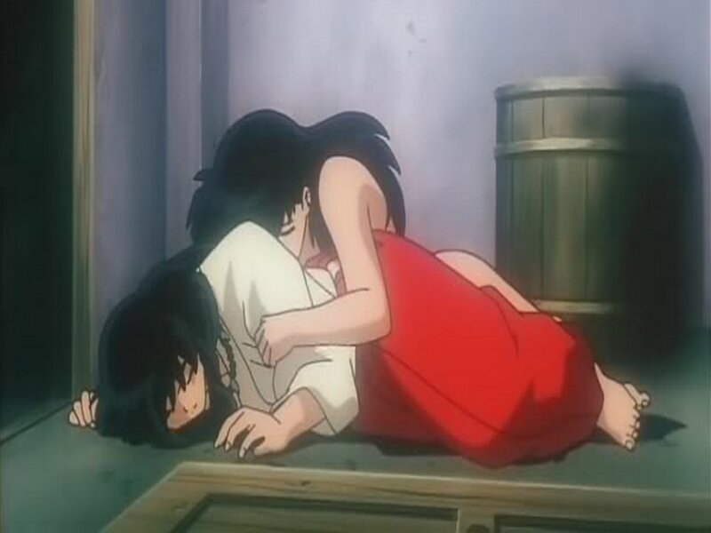 Two People on Floor