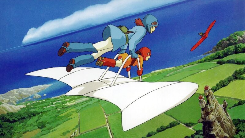 Two People on Glider