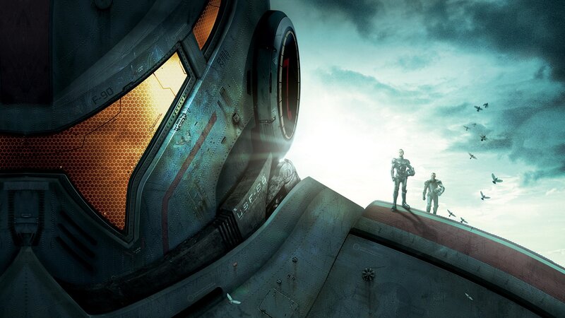 Two People on Robot