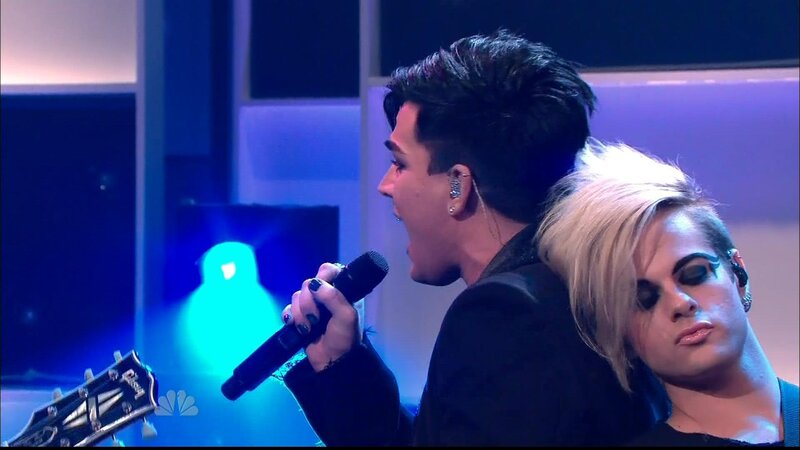 Two People on Stage