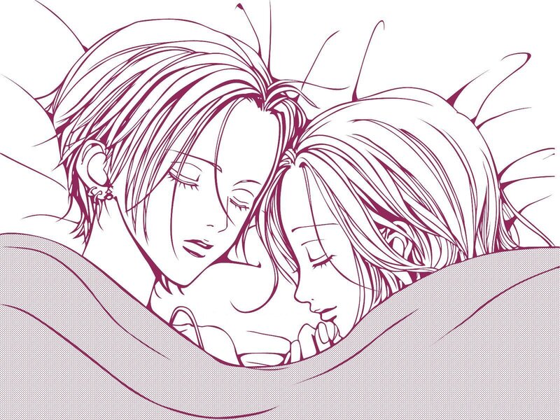 two people sleeping together
