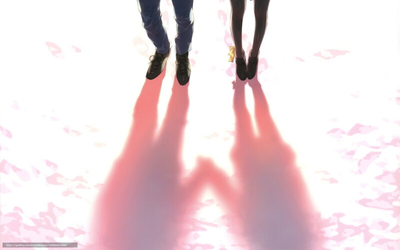 two people walking together