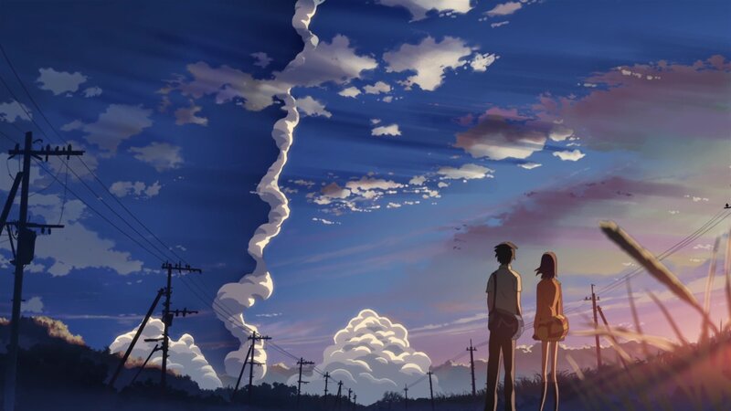 two people watching a storm