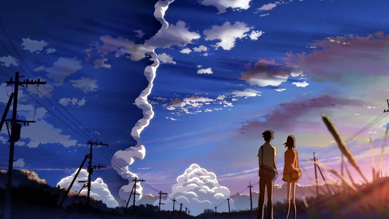 Two People Watching Sky