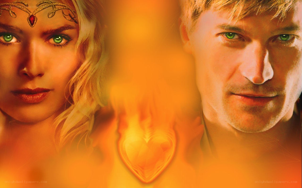 two people with green eyes