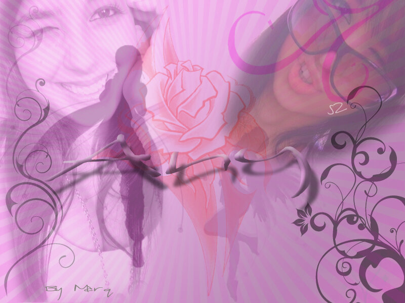 Two People with Rose