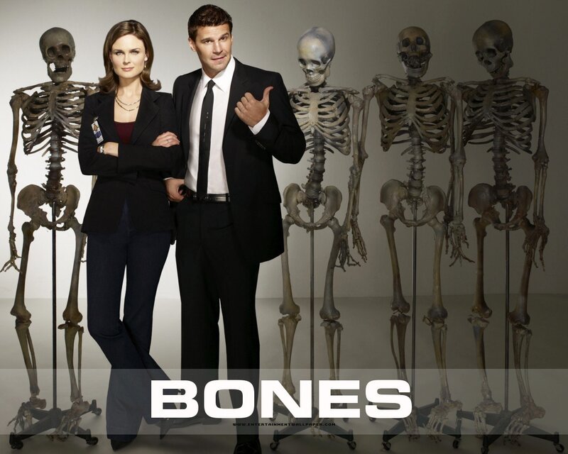 Two People with Skeletons