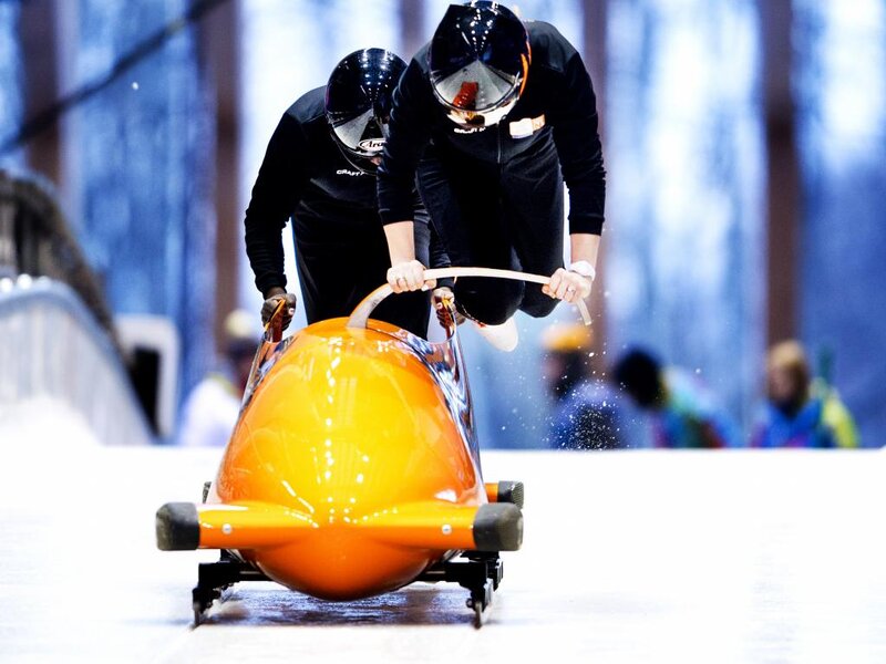 Two-person Bobsled Team