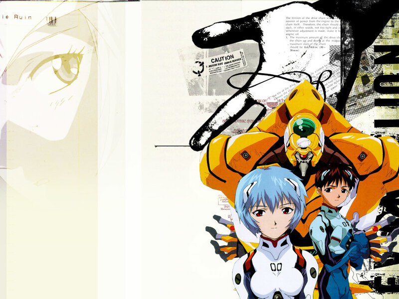 Two Pilots with Mecha — Yellow, Dramatic