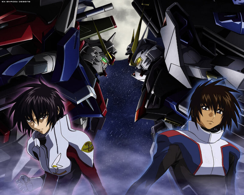 Two Pilots with Mechs