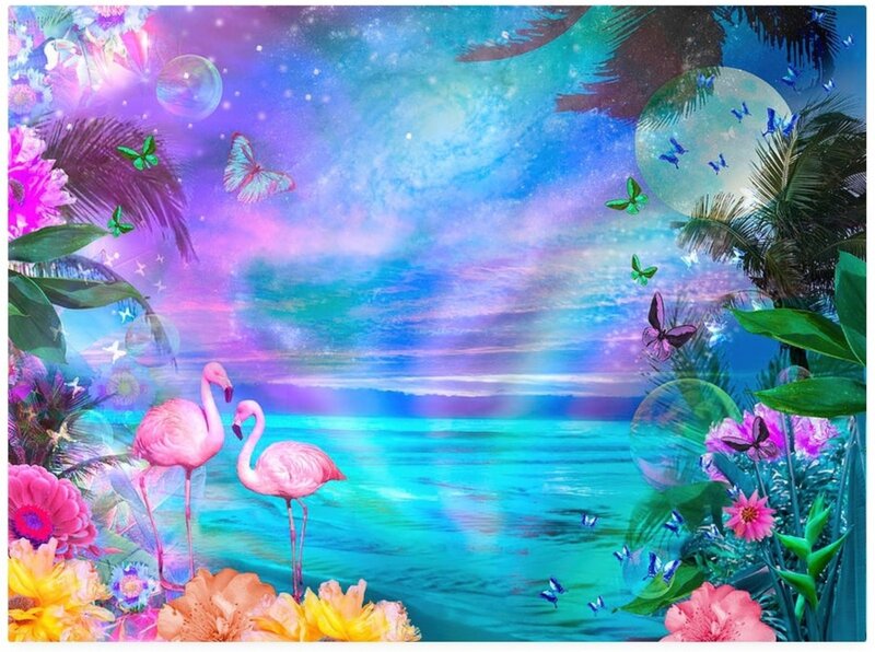 Two Pink Flamingos — Fantastical