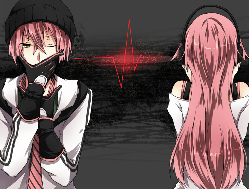 Two Pink-haired Characters — Pink