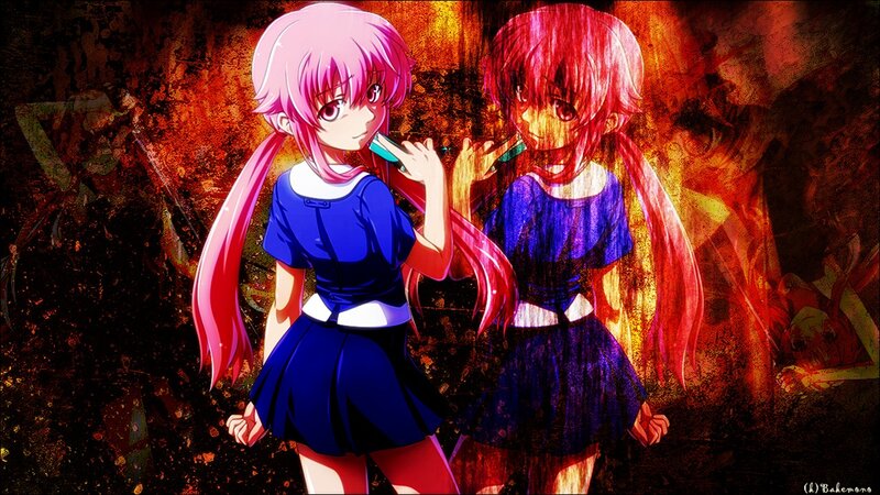 Two Pink-haired Girls — Pink, Dramatic, Anime