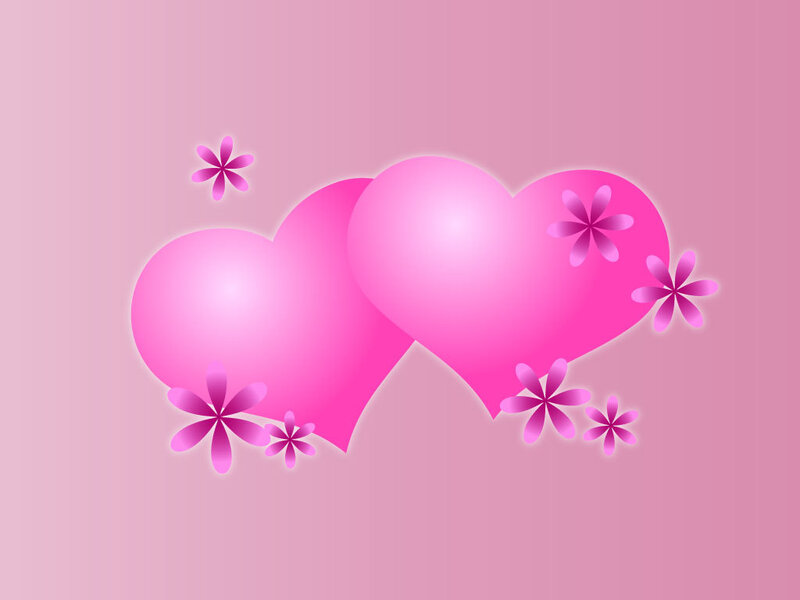 Two Pink Hearts — Romantic