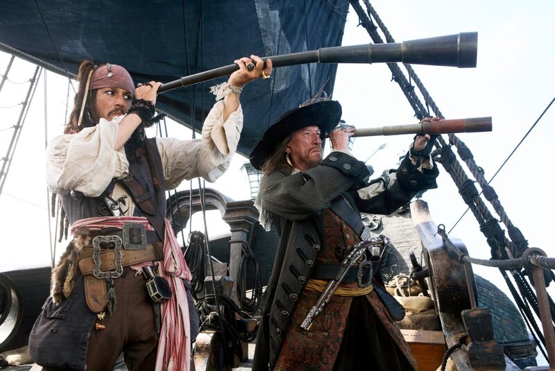 Two Pirates on Ship