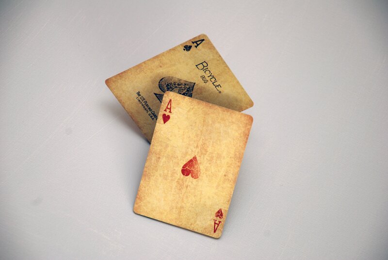 Two Playing Cards