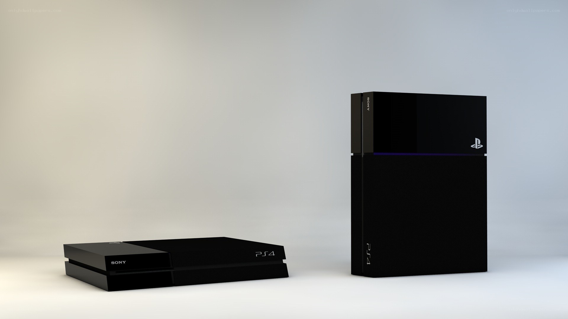 Two PlayStation 4 consoles