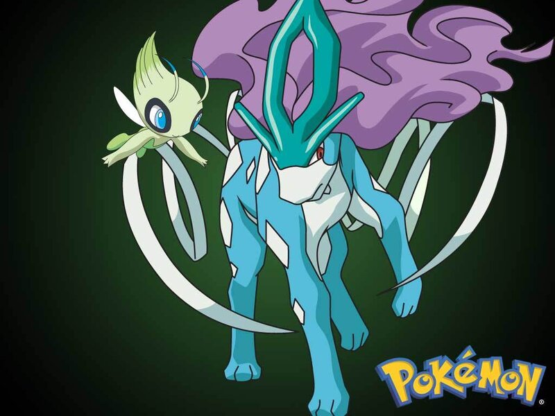Two Pokémon Characters — Blue