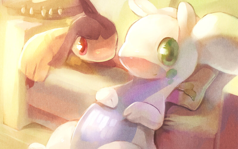 Two Pokémon Characters — Yellow