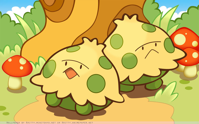 Two Pokémon in Forest