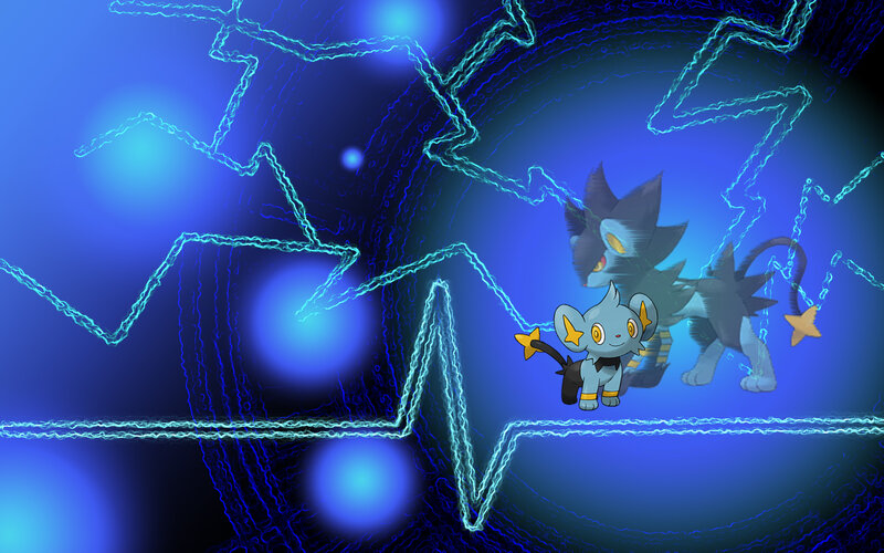 Two Pokémon with Lightning