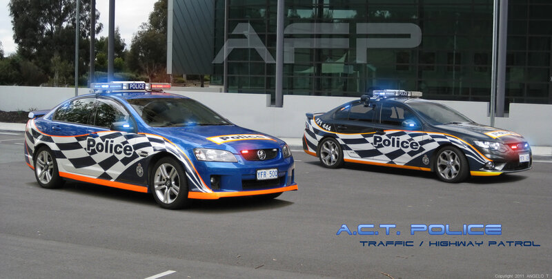 Two Police Cars