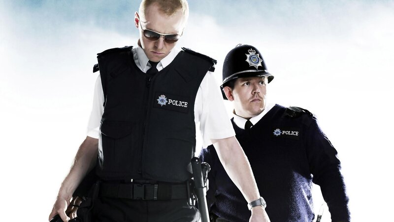 Two police officers in uniform