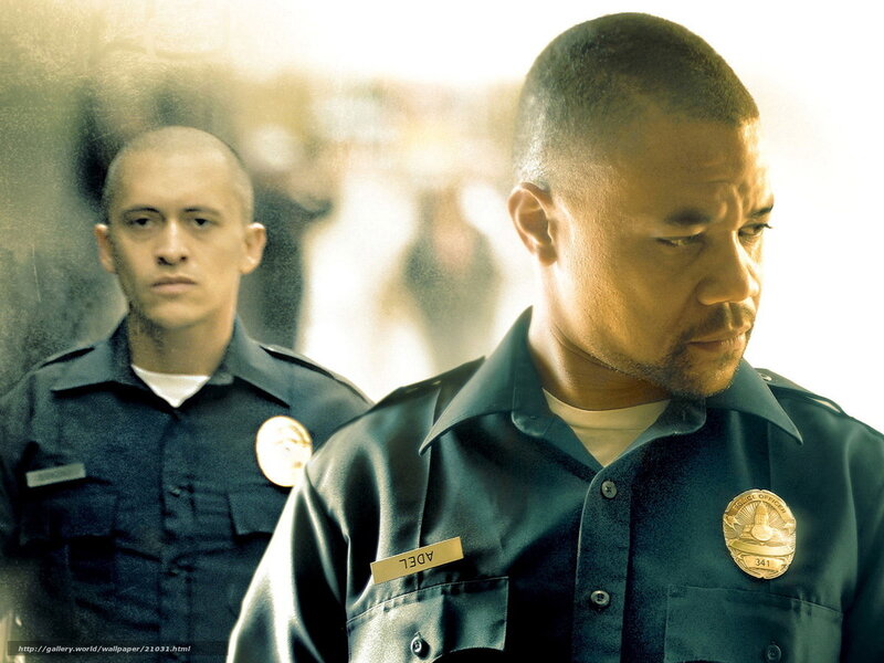 Two police officers in uniform