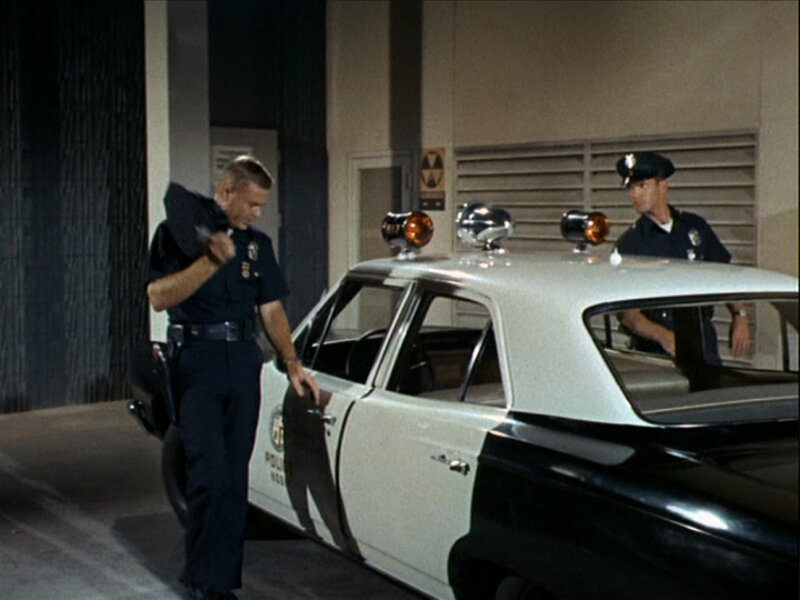 Two Police Officers with Car