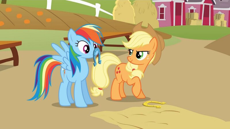Two Ponies Standing