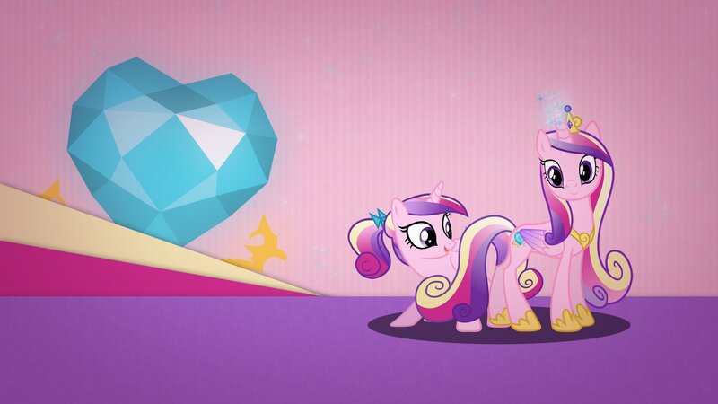 Two Ponies with a Gem
