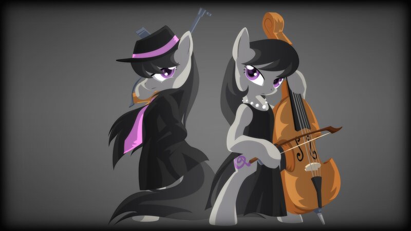 Two Ponies with Cello